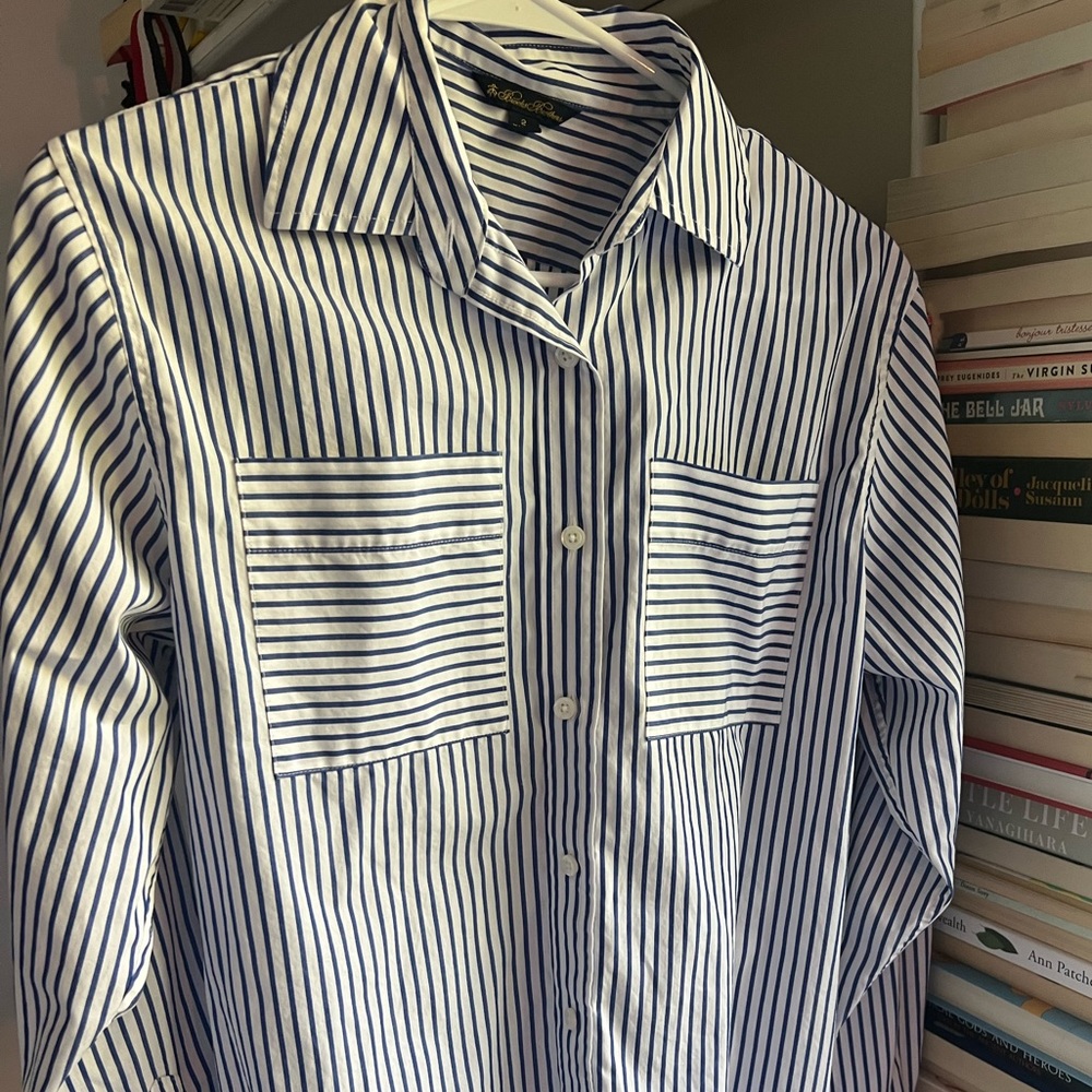 Brooks Brothers striped button-down shirt